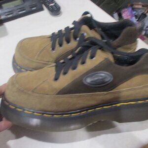 Dr. Martens Vintage suede Leather Low Top Lace Up Shoes rare 8 mens  nwob